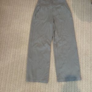 Athleta Gray Straight Leg Pants